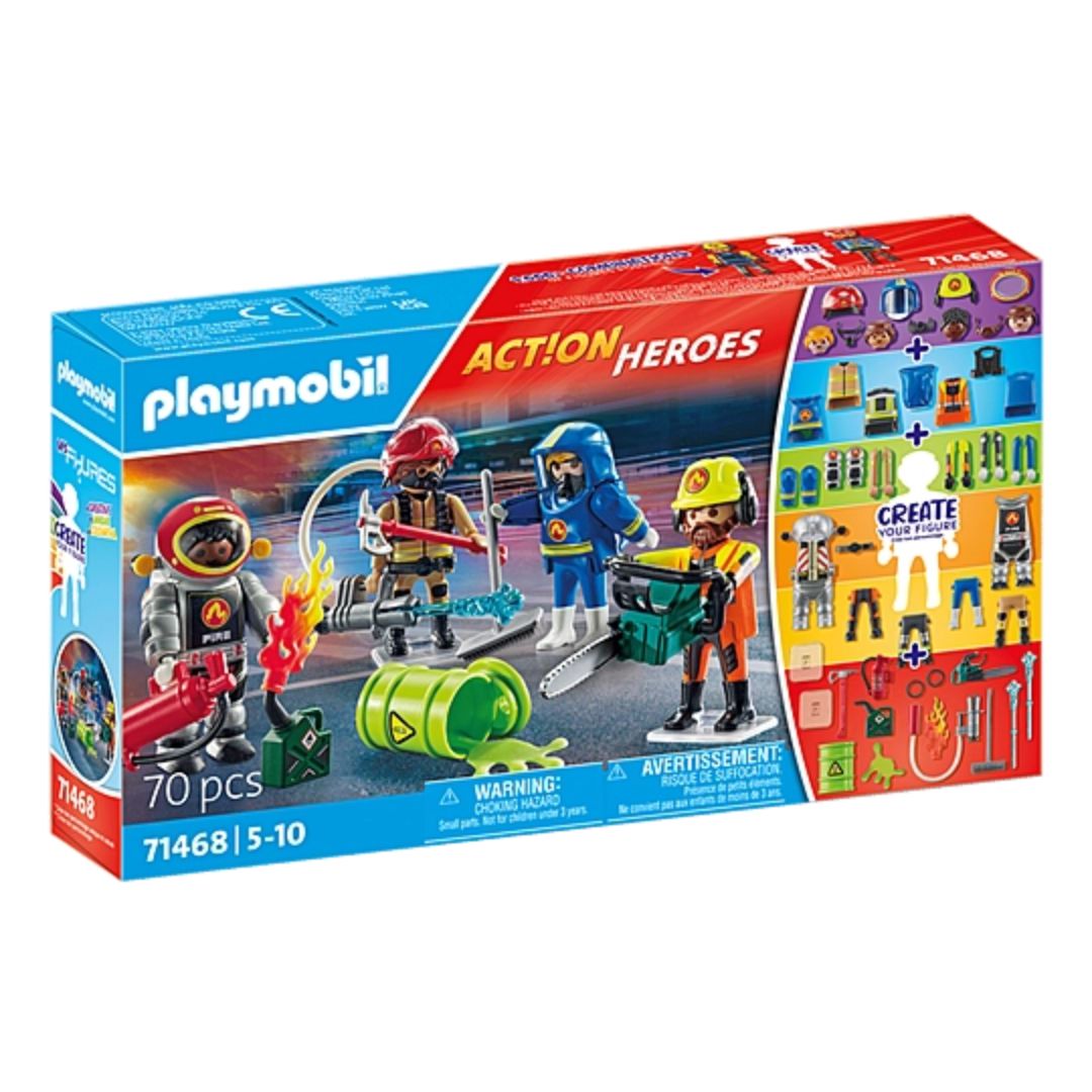 71468 Playmobil Fire Rescue - My figures: Pompieri