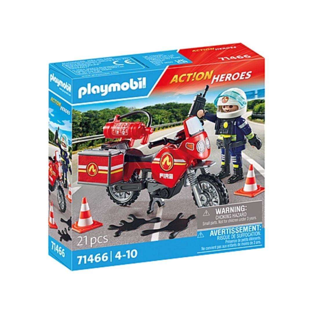 71466 Playmobil Fire Rescue - Moto dei pompieri