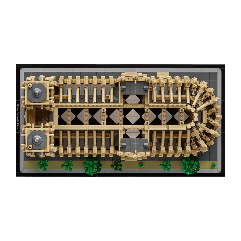 Reobrix Set Architettura Notre-Dame De Paris 66016 – 8868 Pezzi, Modello Da Collezione Per Adulti, Dettagli Gotici (H 57 Cm)