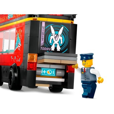 60407 LEGO City - Autobus turistico rosso a due piani