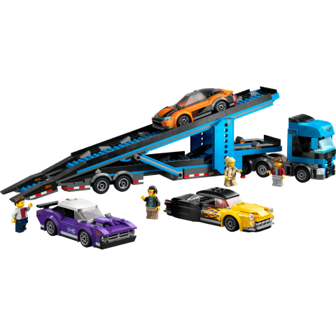 60408 LEGO City - Camion transporteur avec voitures de sport
