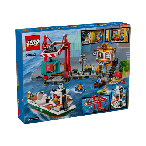 60422 LEGO City Porto e nave merci