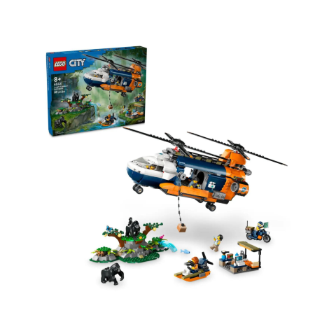 60437 LEGO City - Elicottero dell'Esploratore della giungla