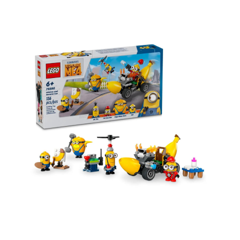 75580 LEGO  Cattivissimo me 4 - I Minions e l'auto banana
