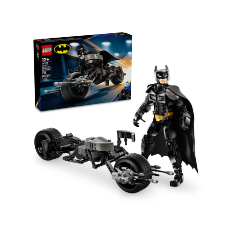 76273 LEGO DC Super Heroes - Figurine Batman à construire avec Bat-Pod