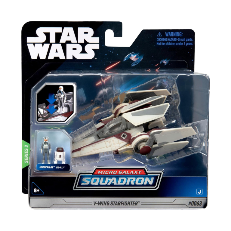 SW030203 Rei Toys - V-Wing Starfighter - Miniature Star Wars