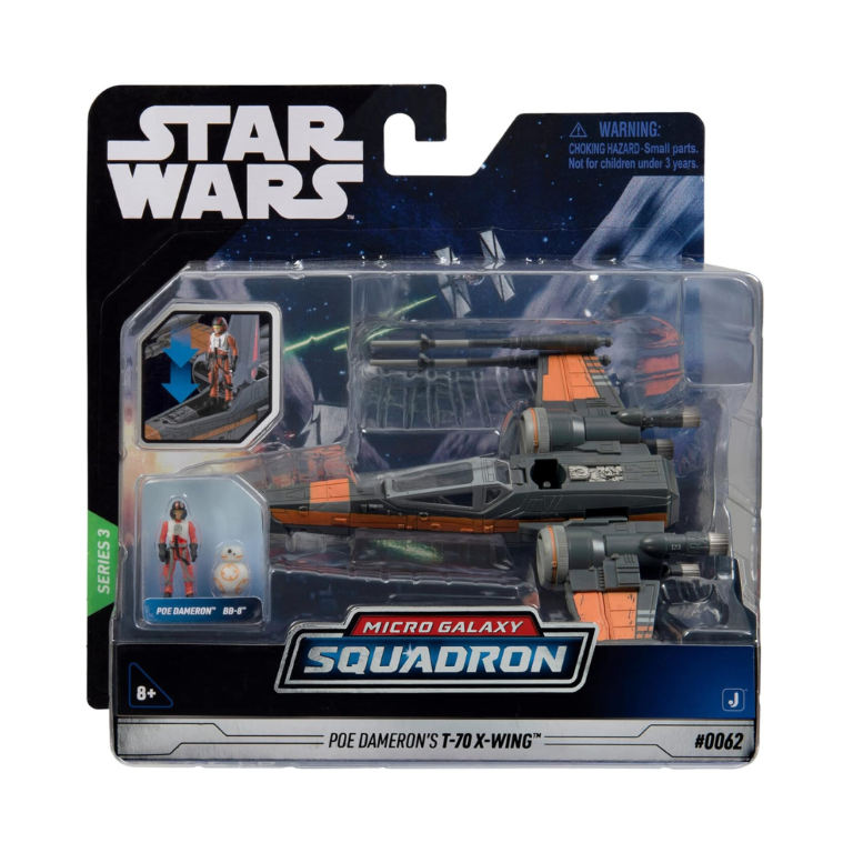 SW030202 Rei Toys - Poe Dameron's T-70 X-Wing - Miniature Star Wars