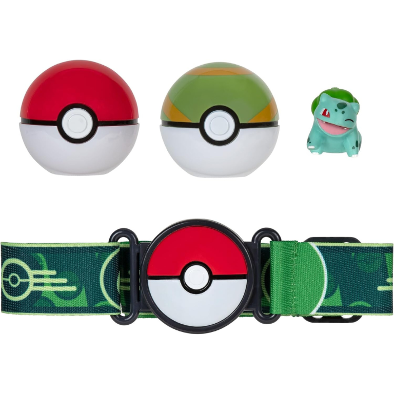 PK170401 Rei Toys - Pokémon Clip 'n' Go - Set Cintura con Bulbasaur