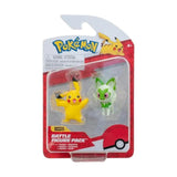 PK010503 Rei Toys - Pokémon Battle Figure Pack - Pikachu & Sprigatito