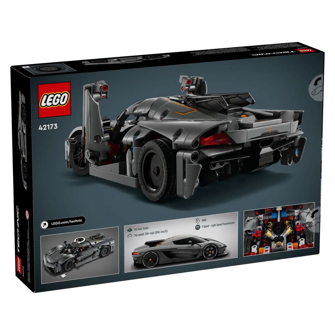 42173 LEGO Technic - Hypercar Koenigsegg Jesko Absolut grigia