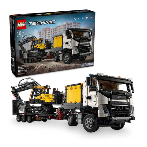 42175 LEGO Technic - Camion Volvo FMX et pelle électrique EC230
