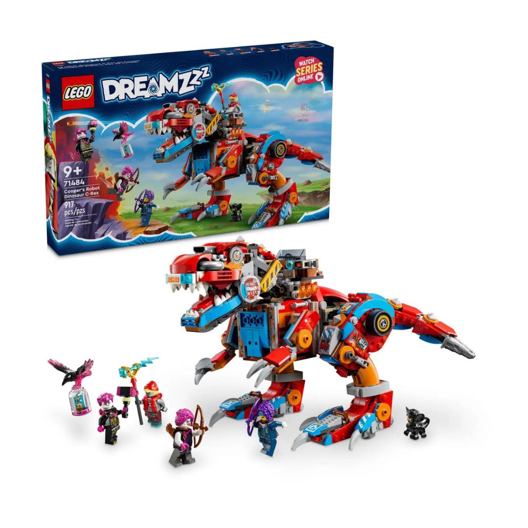 71484 LEGO DREAMZzz - Dinosauro robot C-Rex di Cooper