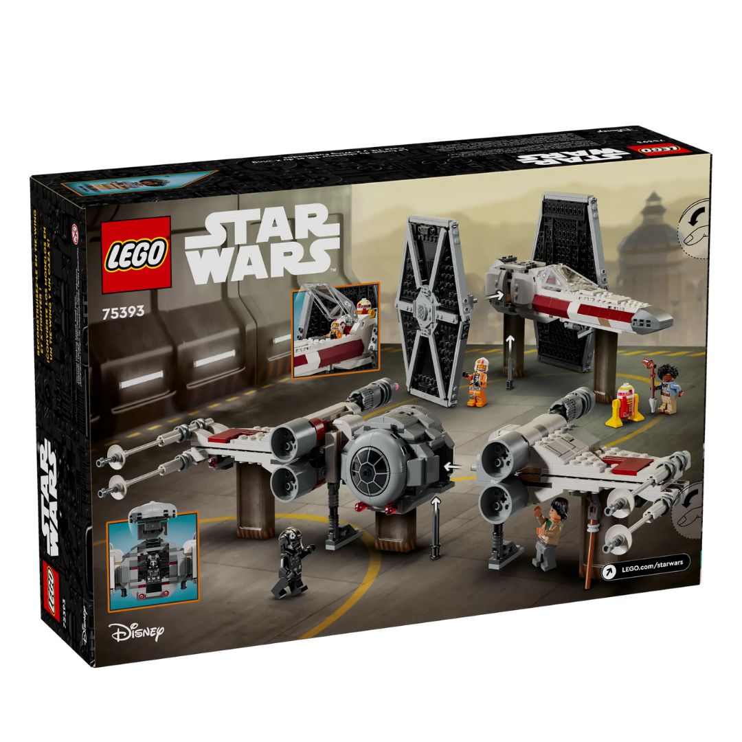 75393 LEGO Star Wars Mash-up TIE Fighter e X-Wing