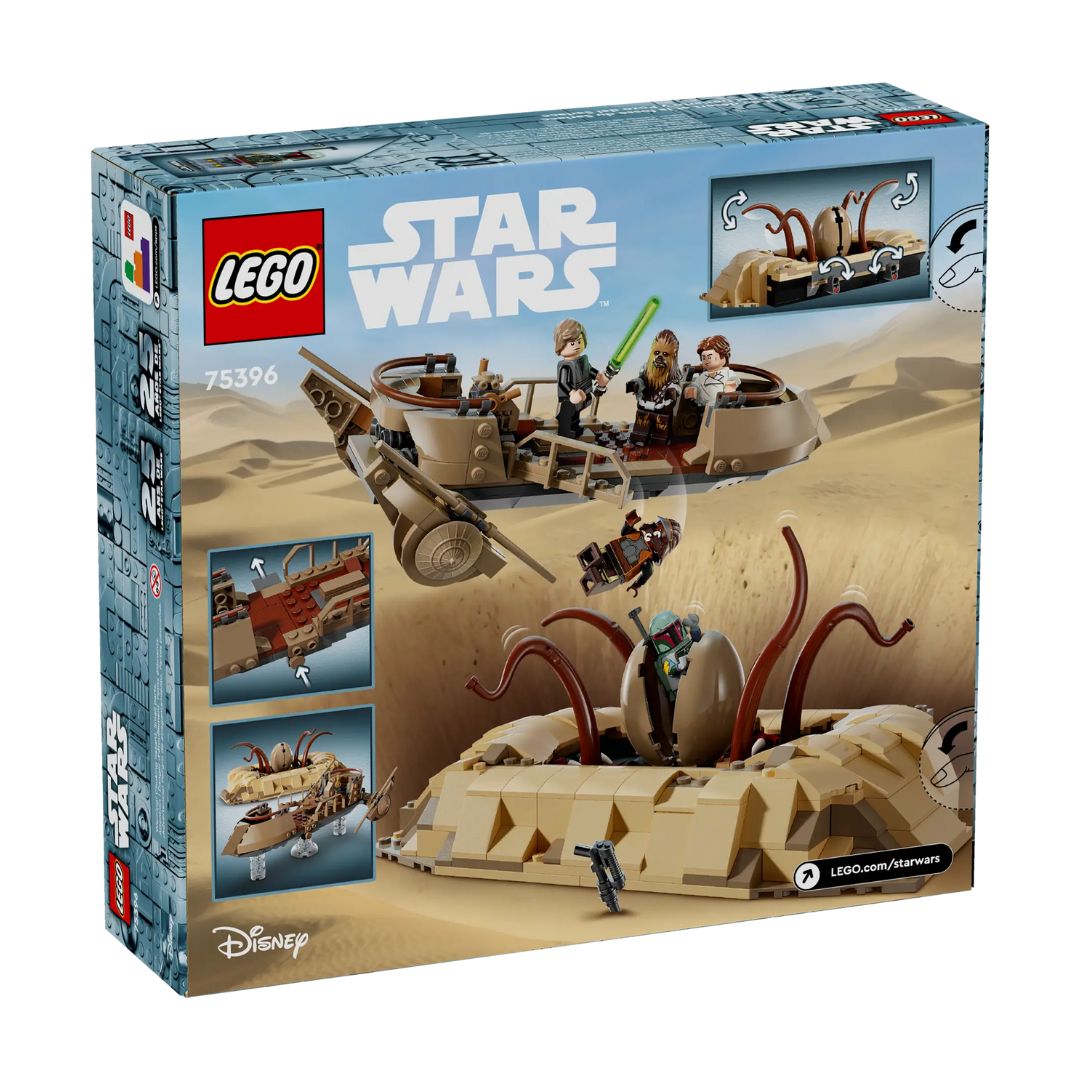 75396 LEGO Star Wars - Skiff del deserto e Fossa del Sarlacc