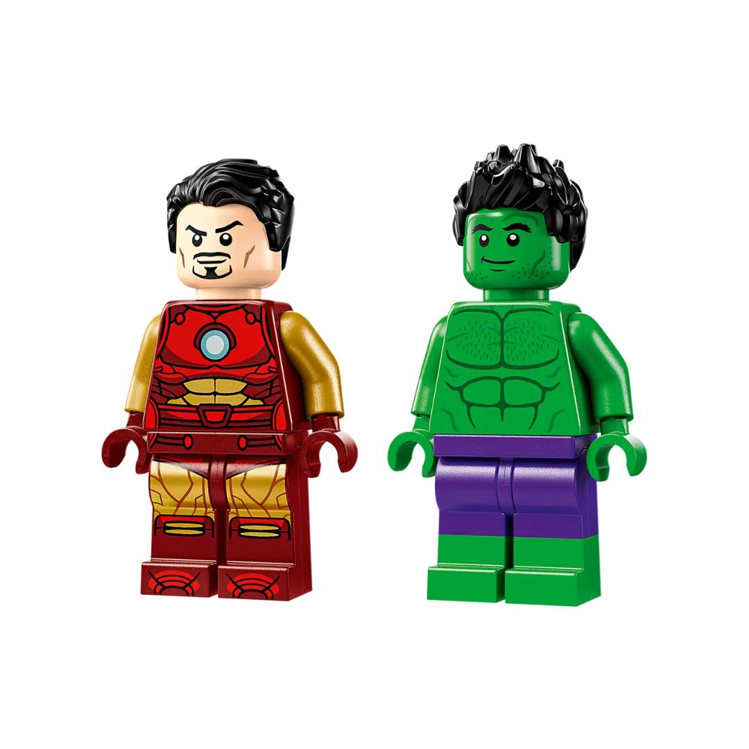 76287 LEGO Marvel - Iron Man con moto e The Hulk