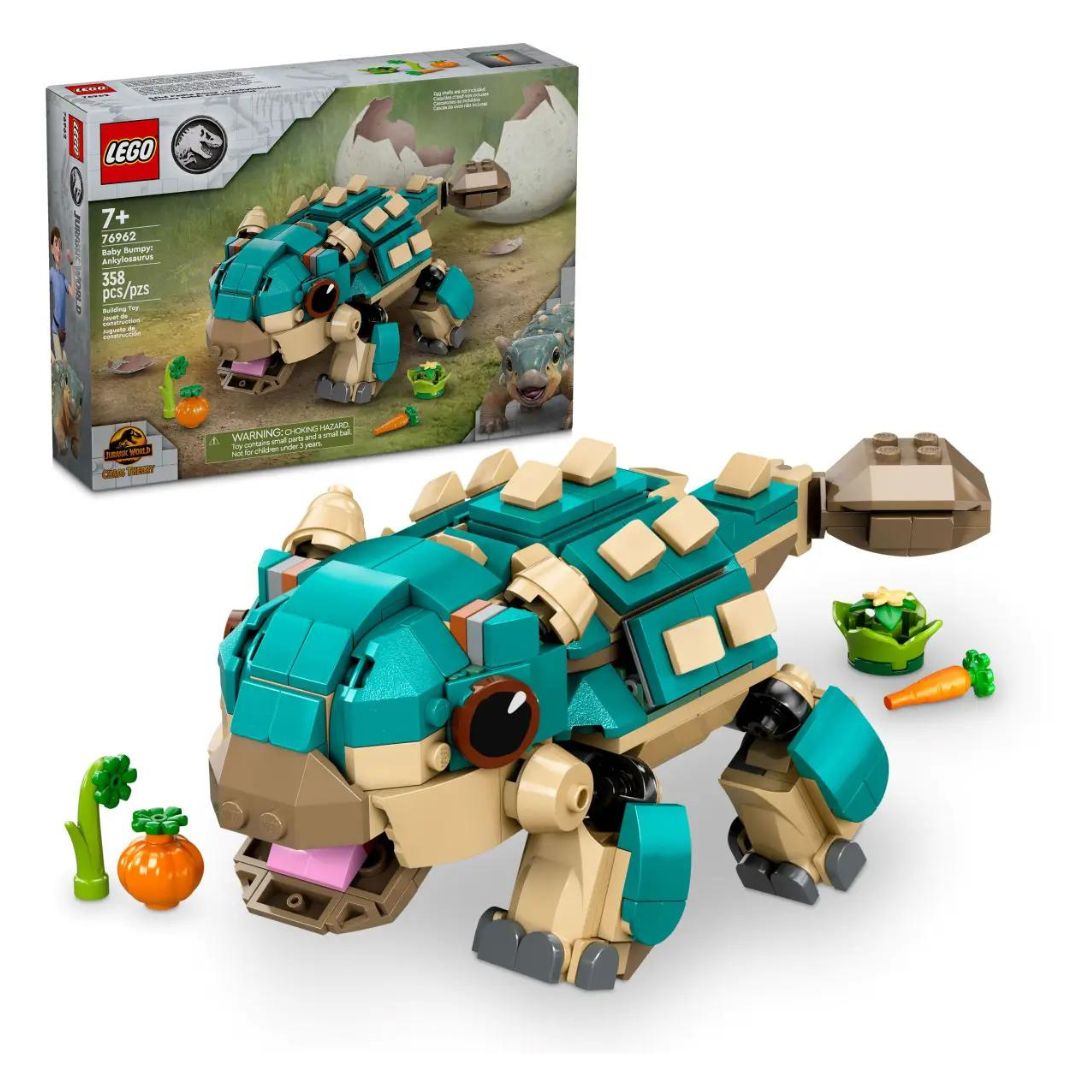 76962 LEGO  Jurassic World™ - Baby Bumpy: anchilosauro