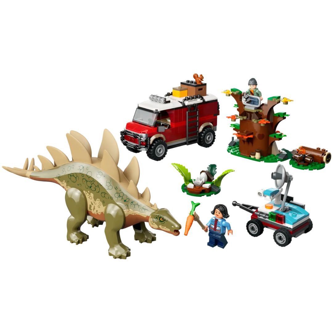 76965 LEGO Jurassic World - Missione dinosauro: scoperta dello stegosauro