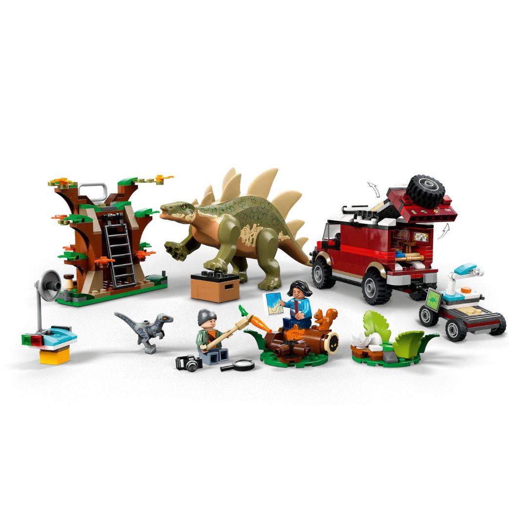 76965 LEGO Jurassic World - Missione dinosauro: scoperta dello stegosauro