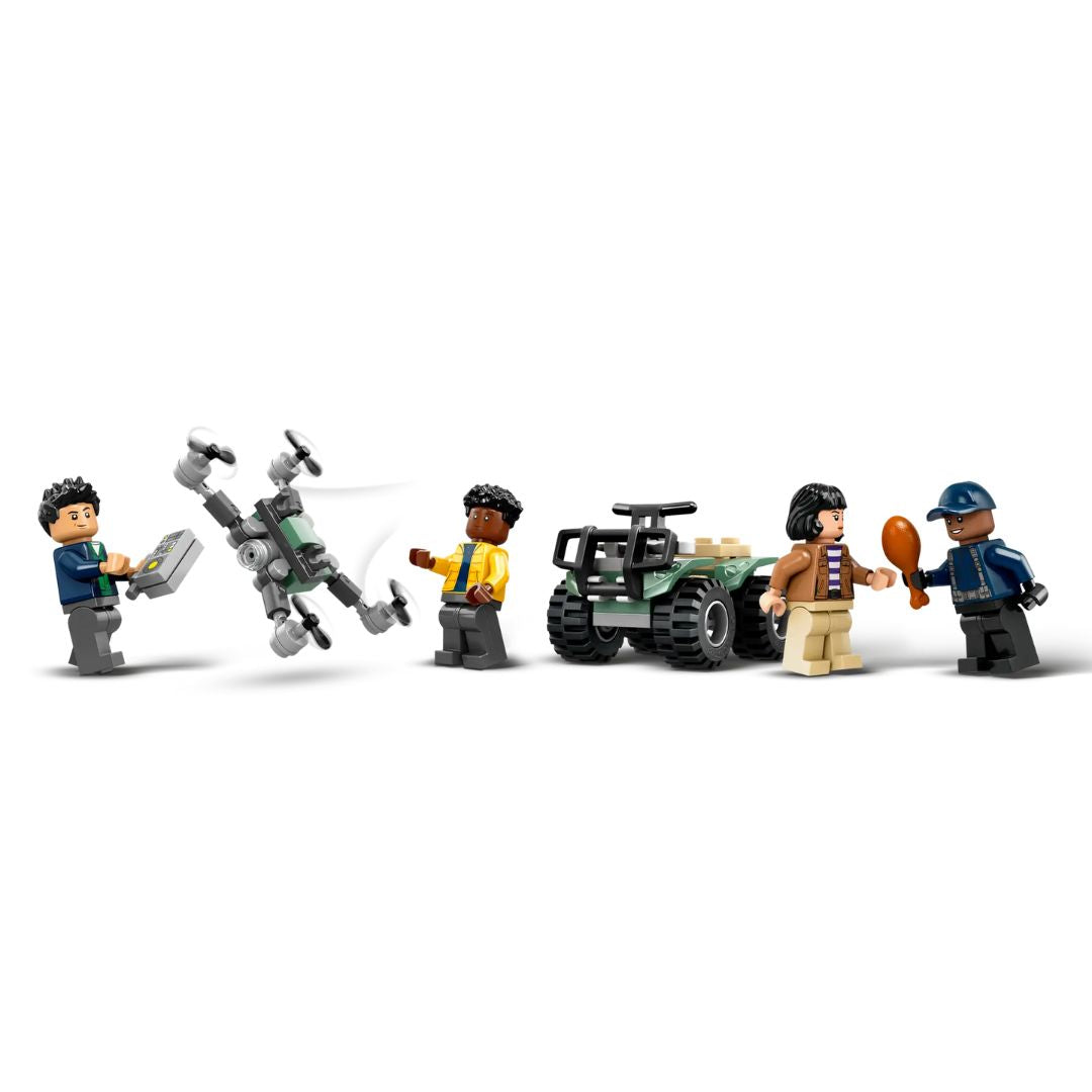 76966 LEGO Jurassic World - Camion di trasporto dell'allosauro