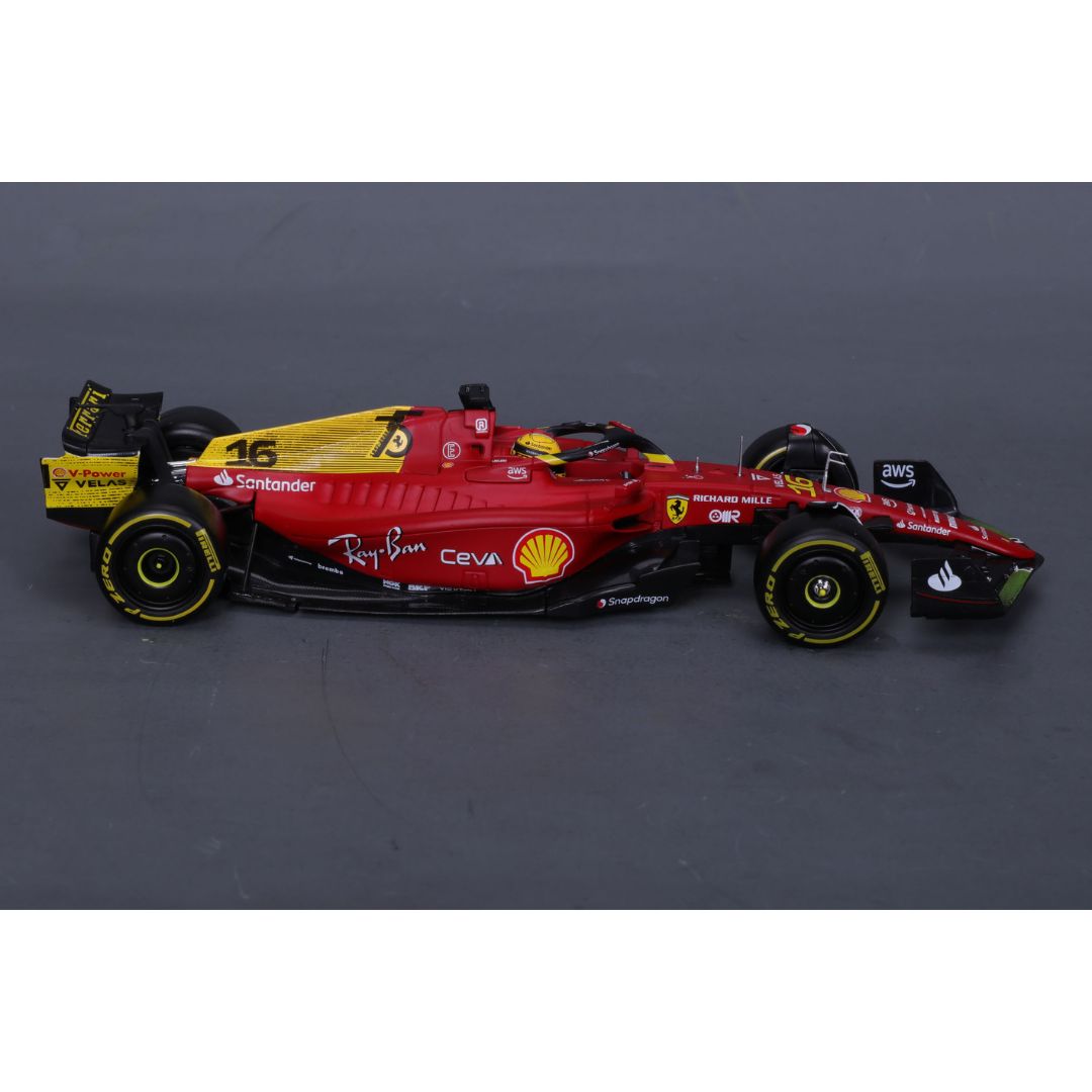 18-26806 Bburago - Ferrari F1-75 (2022) - #16 Leclerc - Scala 1:24