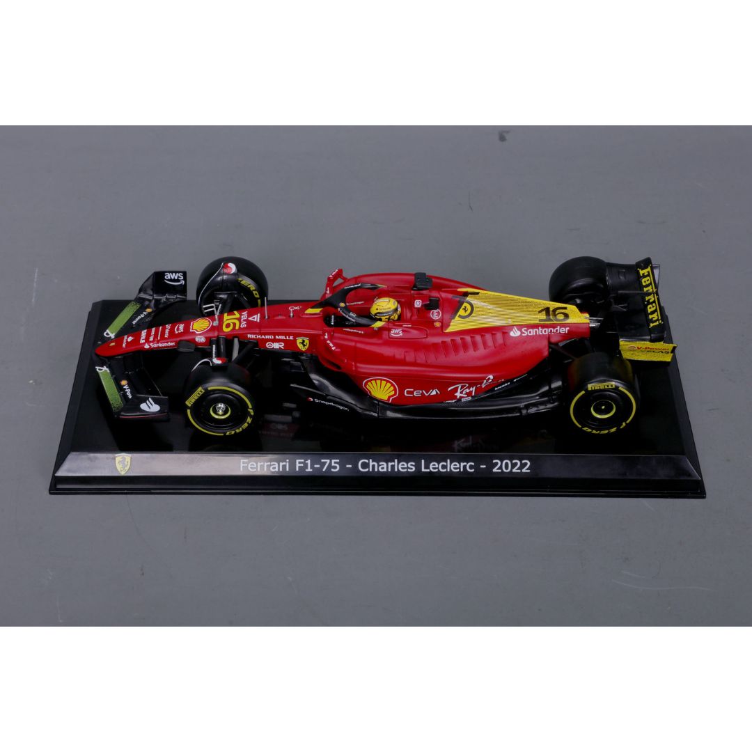 18-26806 Bburago - Ferrari F1-75 (2022) - #16 Leclerc - Scala 1:24