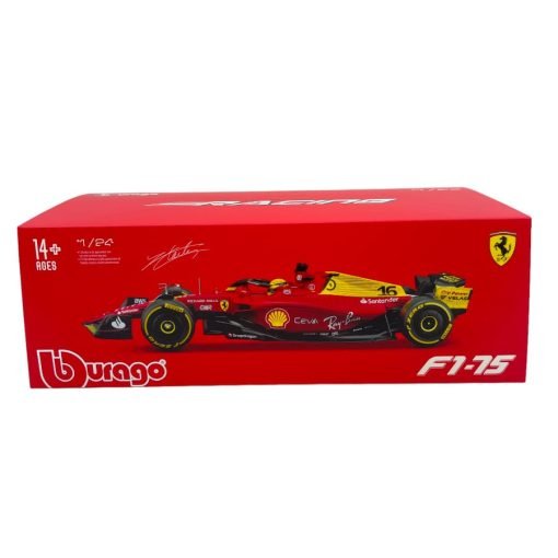 18-26806 Bburago - Ferrari F1-75 (2022) - #16 Leclerc - Scala 1:24