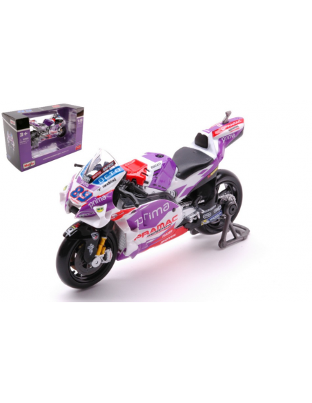 36390 Burago Maisto 1:18 MotoGP Ducati Pramac Racing 2022 #89 Martin