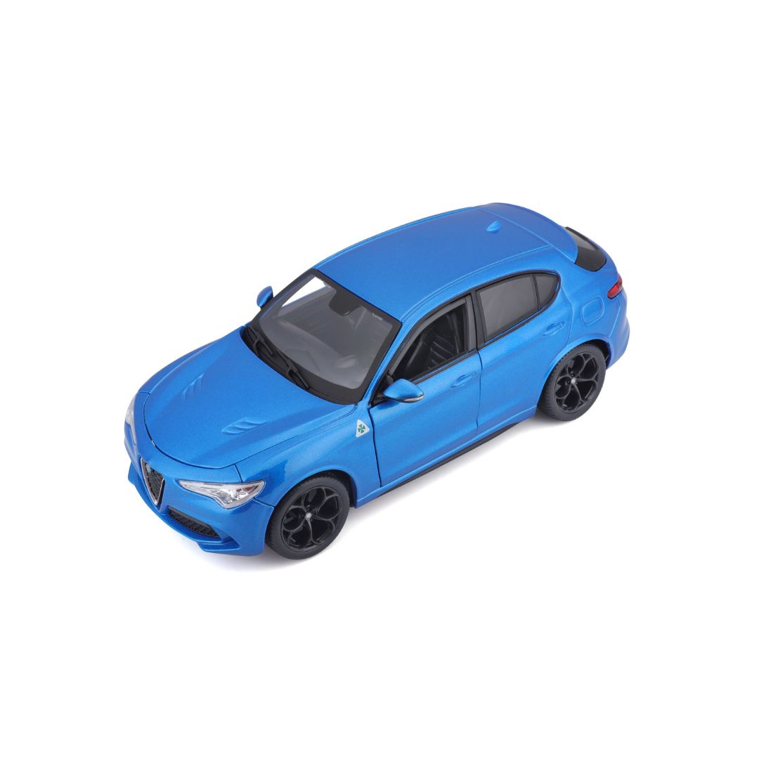 18-21086 Bburago - Alfa Romeo Stelvio, blu - (scala 1:24)