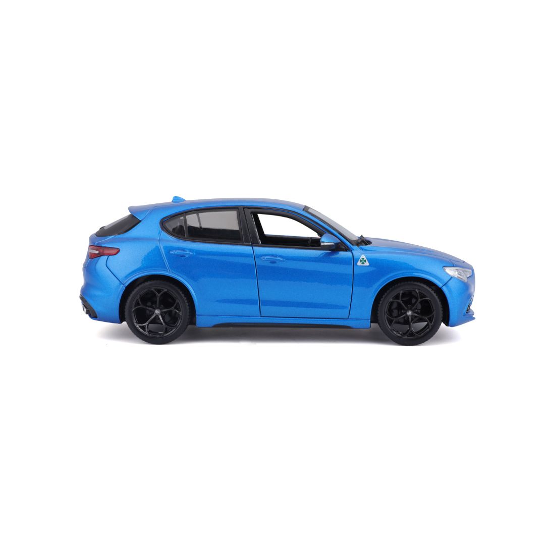 18-21086 Bburago - Alfa Romeo Stelvio, blu - (scala 1:24)