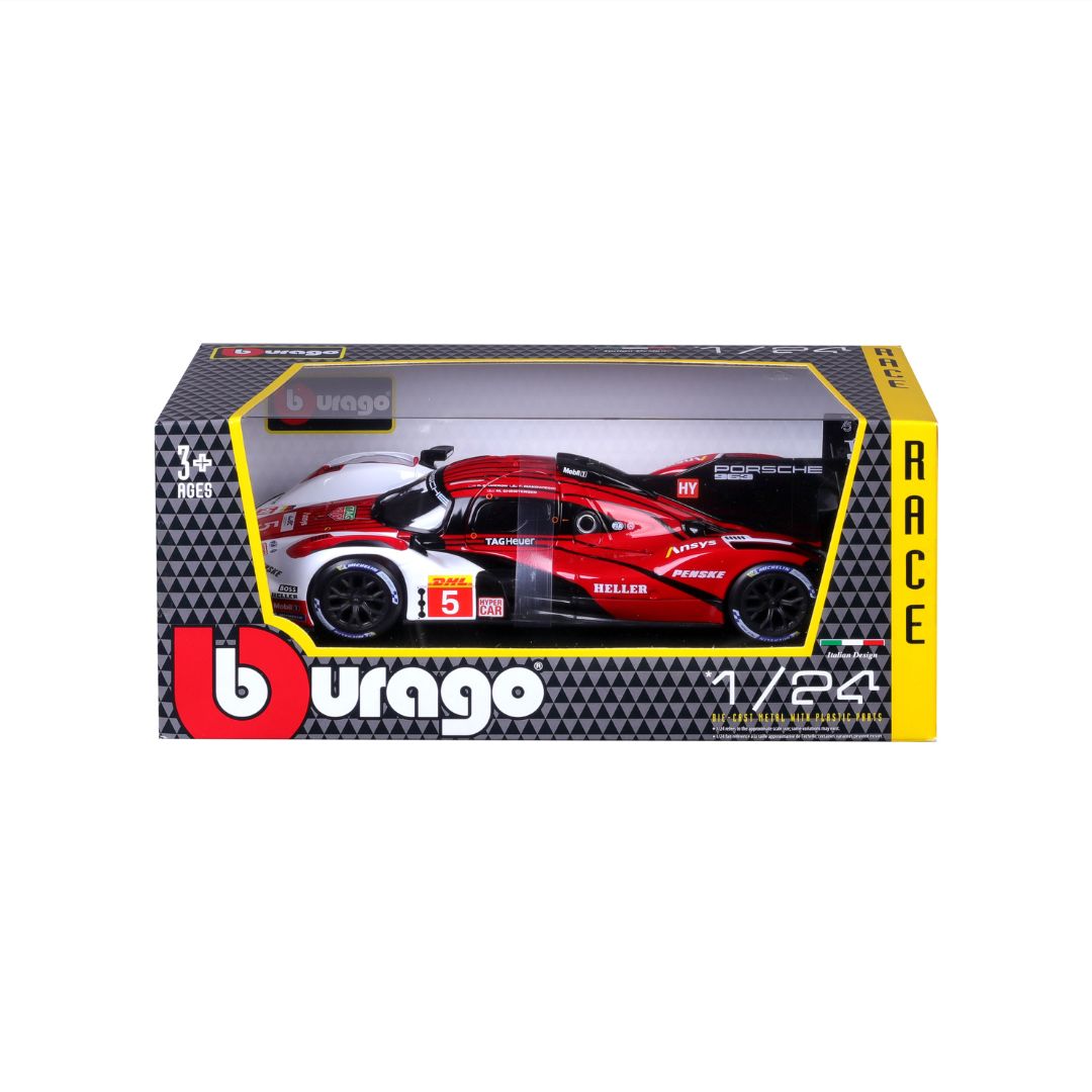 18-28022 Bburago Race - Porsche 963 - Scala 1:24