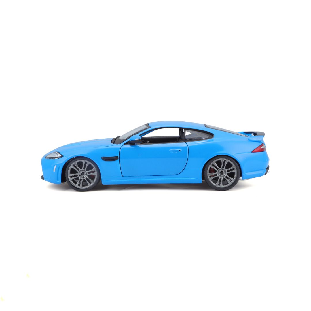 18-21063 Bburago - Jaguar XKR-S, blu - Scala 1:24