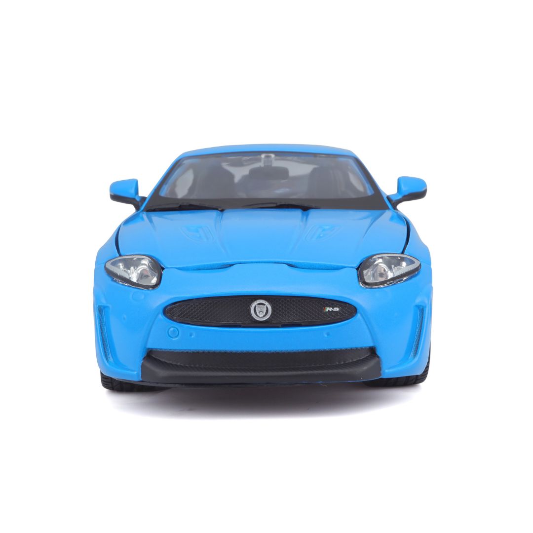 18-21063 Bburago - Jaguar XKR-S, blu - Scala 1:24