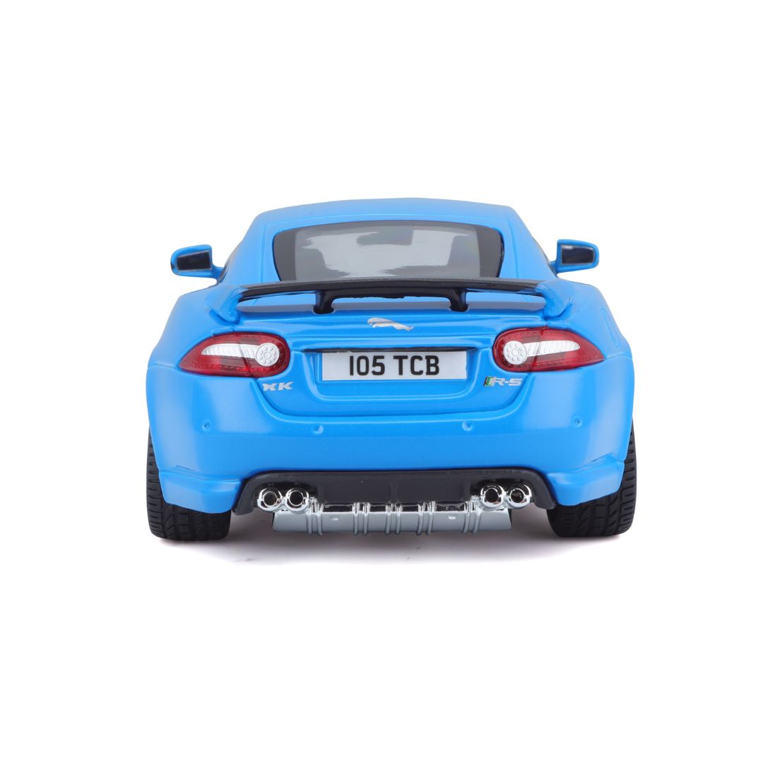 18-21063 Bburago - Jaguar XKR-S, blu - Scala 1:24