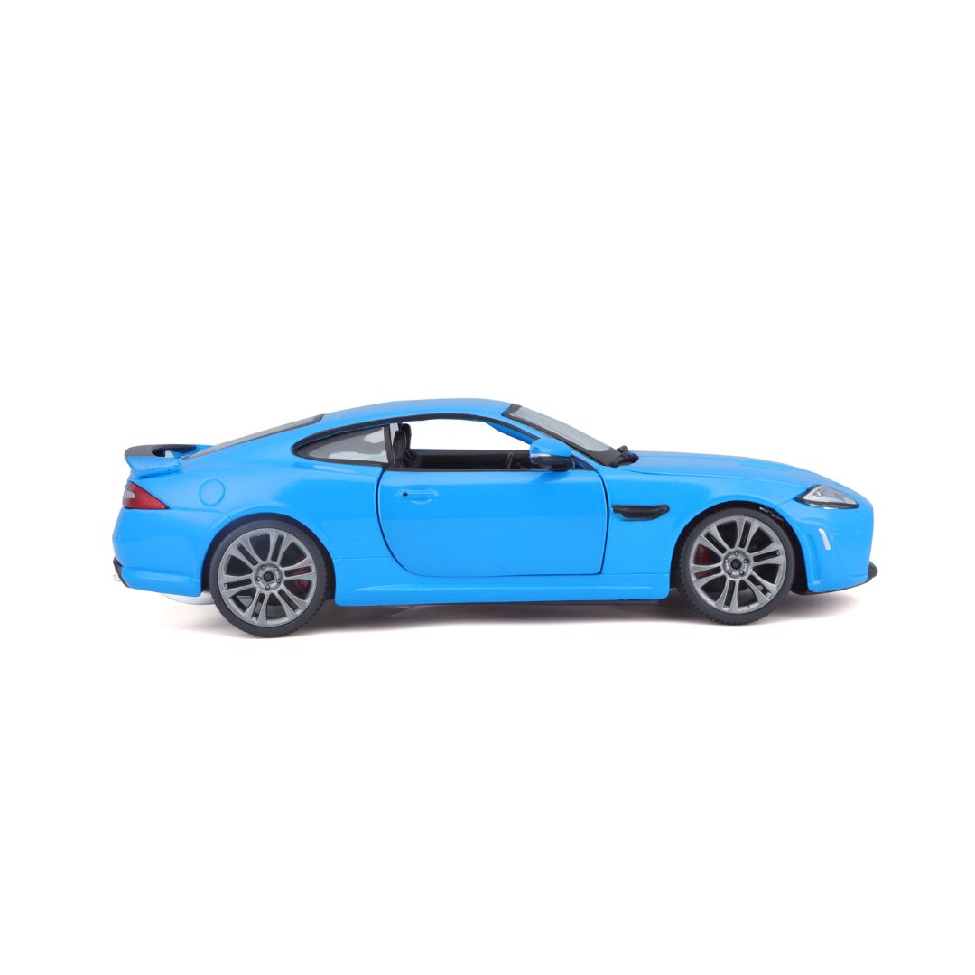 18-21063 Bburago - Jaguar XKR-S, blu - Scala 1:24