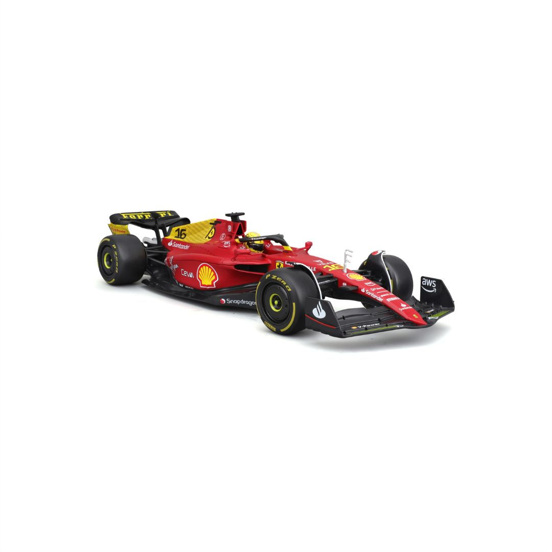 18-16811 Bburago - Ferrari F1- 75 (2022) #16 Leclerc - Scala 1:18