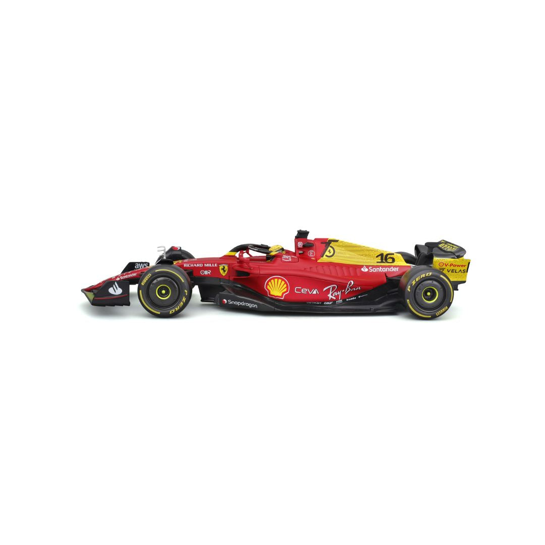 18-16811 Bburago - Ferrari F1- 75 (2022) #16 Leclerc - Scala 1:18