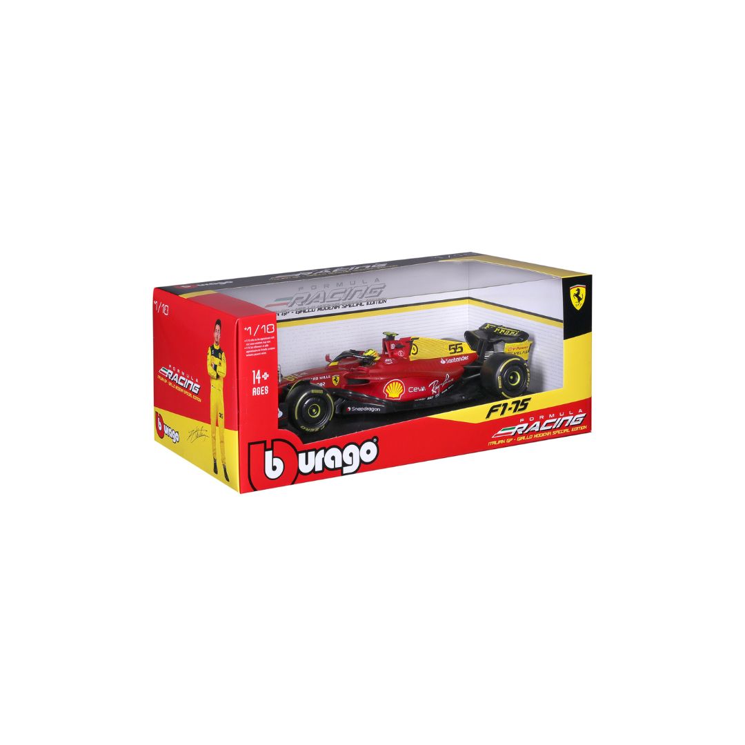 18-16811 Bburago - Ferrari F1- 75 (2022) #55 Sainz - Scala 1:18