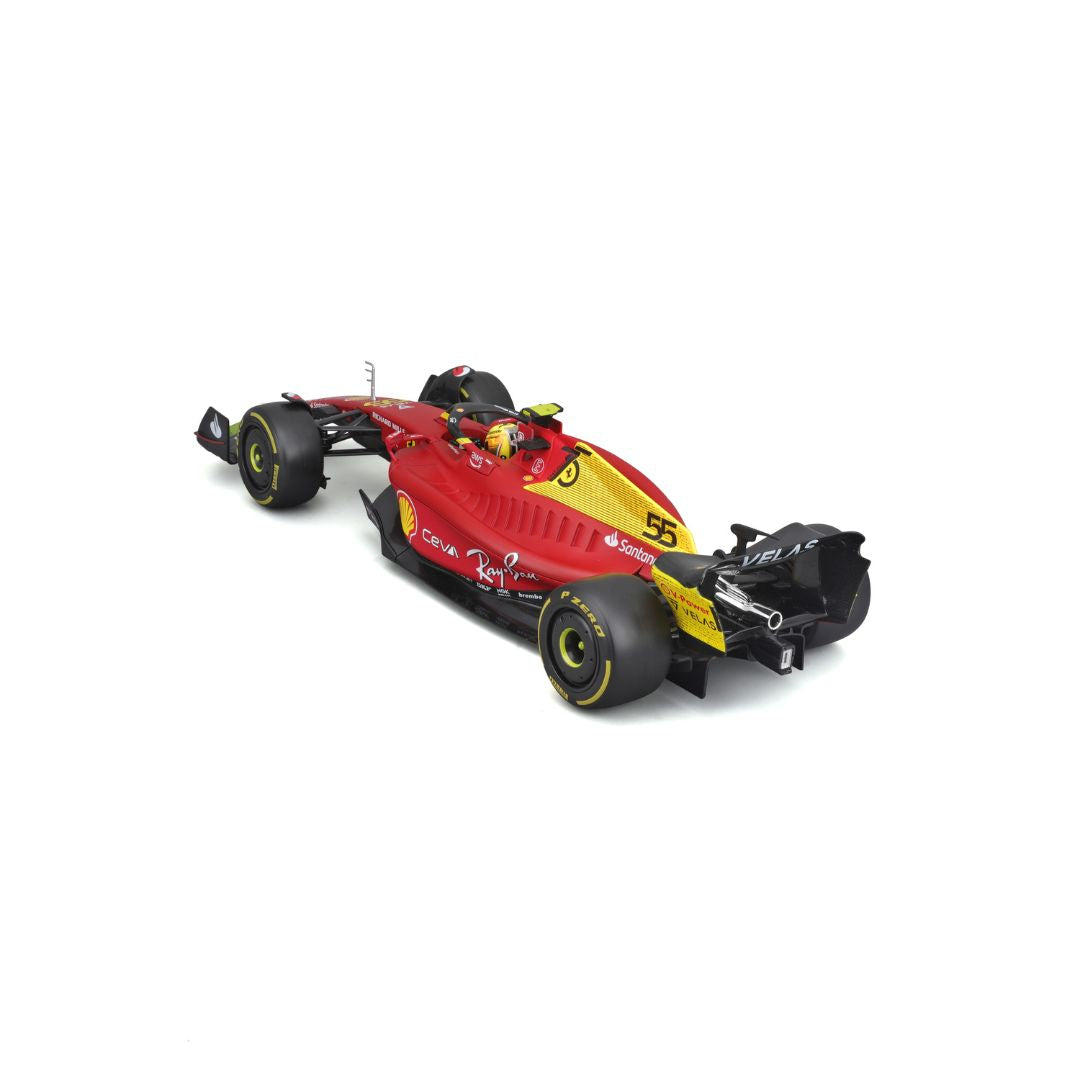 18-16811 Bburago - Ferrari F1- 75 (2022) #55 Sainz - Scala 1:18