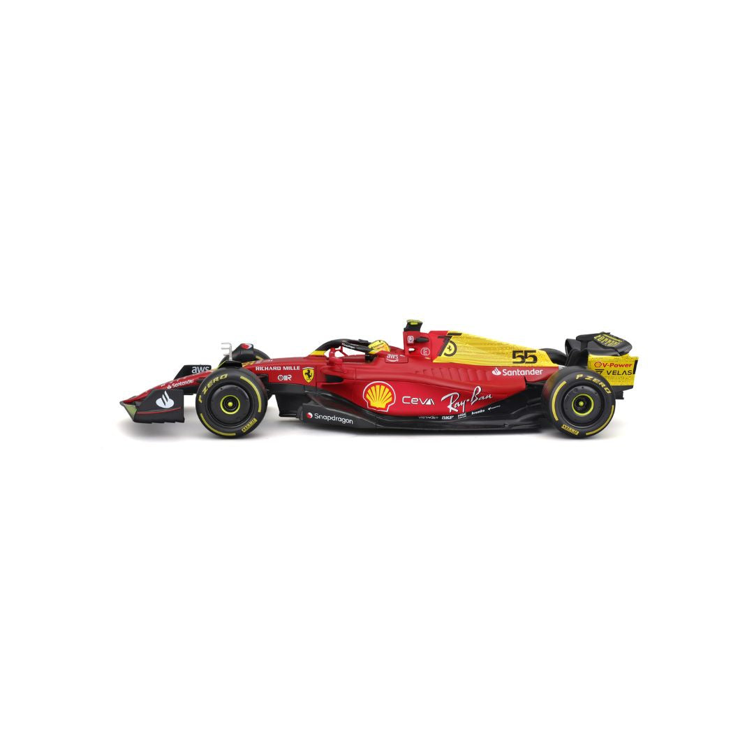 18-16811 Bburago - Ferrari F1- 75 (2022) #55 Sainz - Scala 1:18