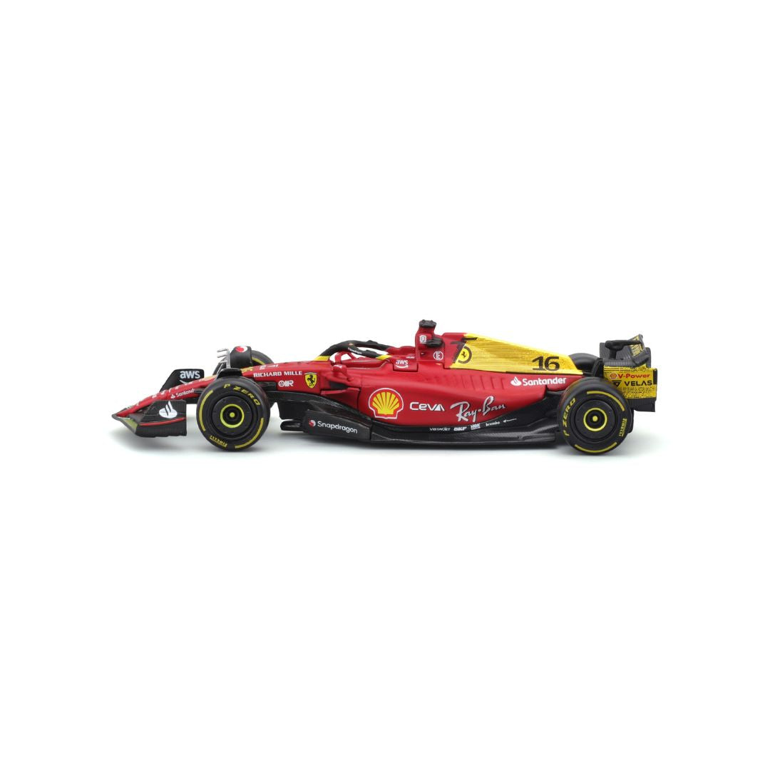 18-36832 Bburago - Ferrari F1- 75 (2022) #16 Leclerc - Scala 1:43