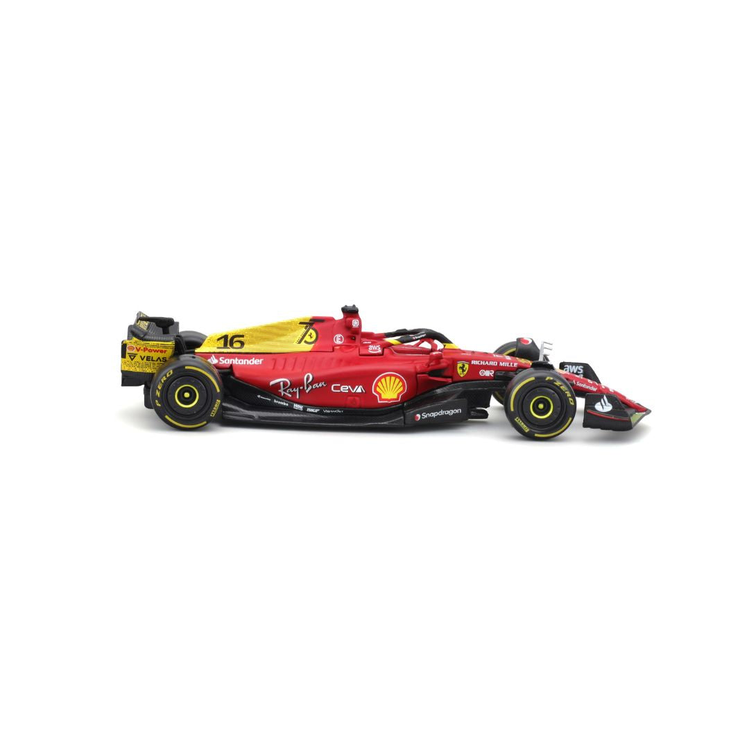 18-36832 Bburago - Ferrari F1- 75 (2022) #16 Leclerc - Scala 1:43