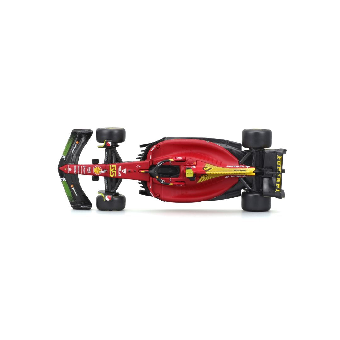 18-36832 Bburago - Ferrari F1- 75 (2022) #55 Sainz - Scala 1:43