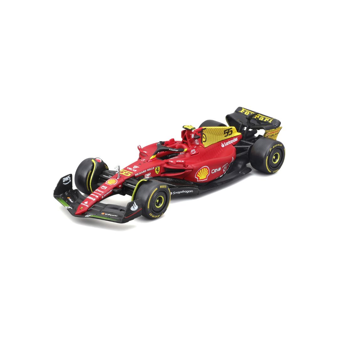 18-36832 Bburago - Ferrari F1- 75 (2022) #55 Sainz - Scala 1:43