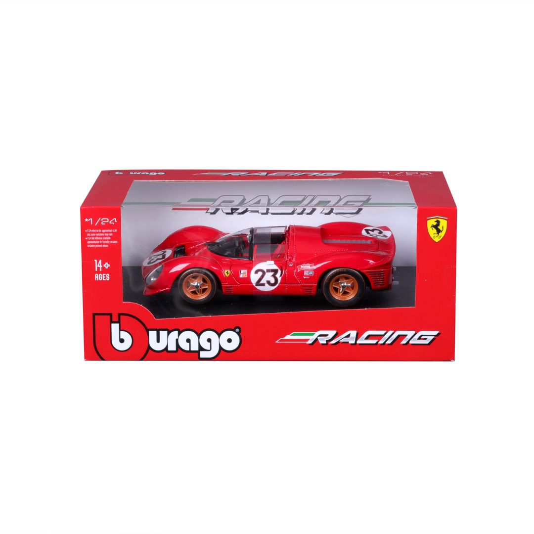 18-26310 Bburago Racing  Ferrari 330 P4 Daytona - Scala 1:24