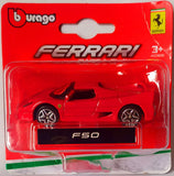 18-56000 Bburago - Ferrari Race+Play - retrocarica Modello casuale - Scala 1:64