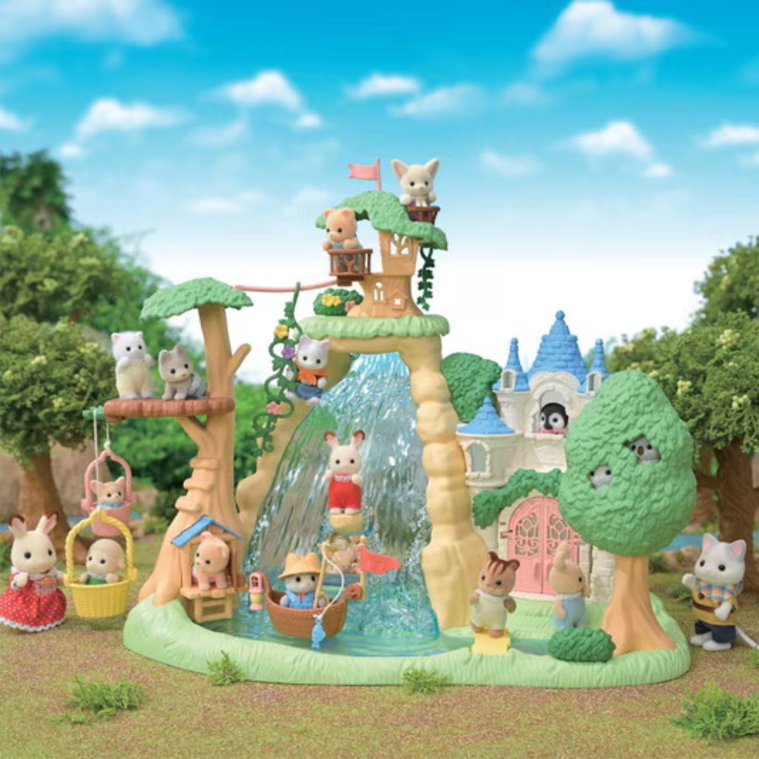 5761 Sylvanian Families - Family Trip Series - Cascata della foresta segreta