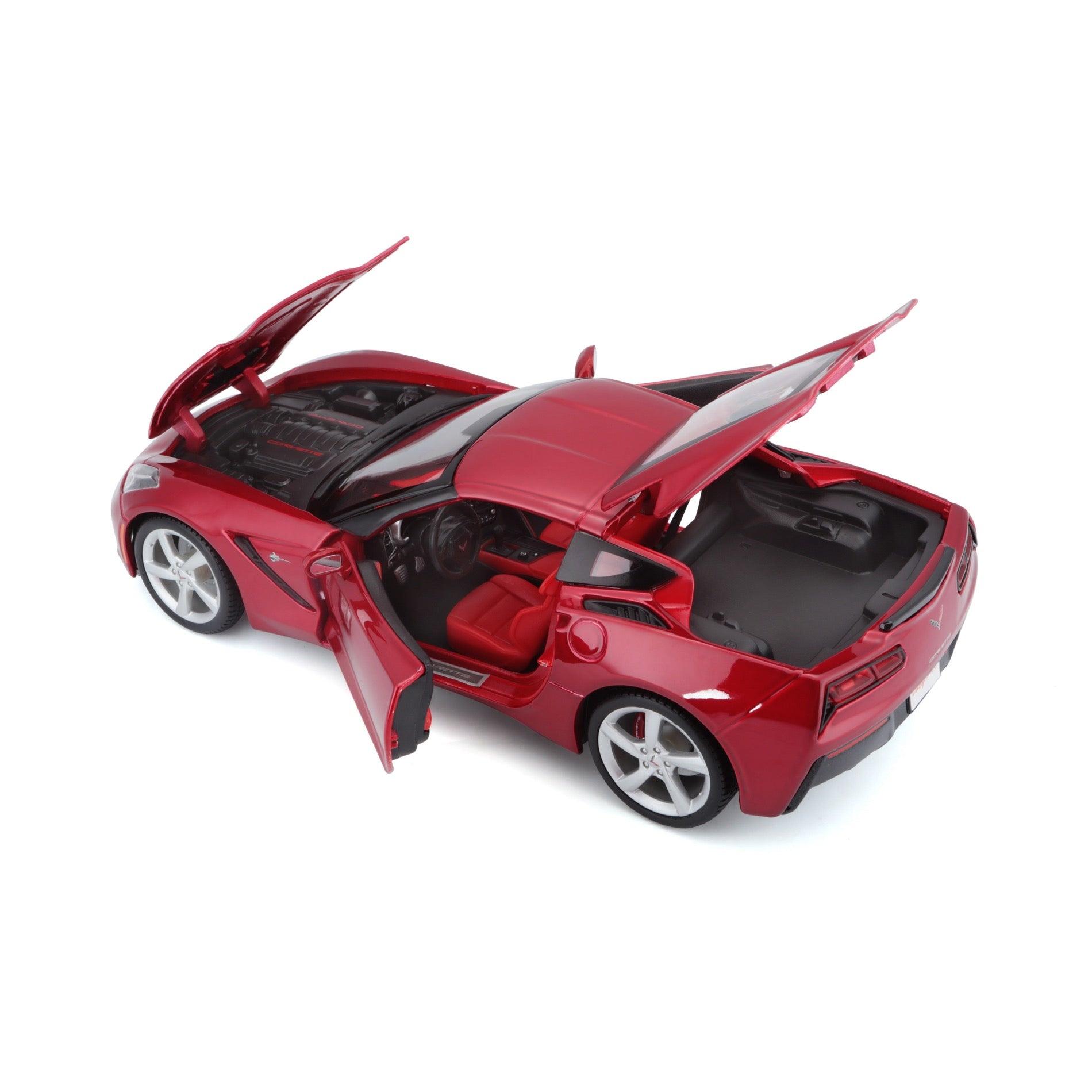 31182 RD Bburago Maisto  1:18 - 2014 Corvette Stingray Met Rossa