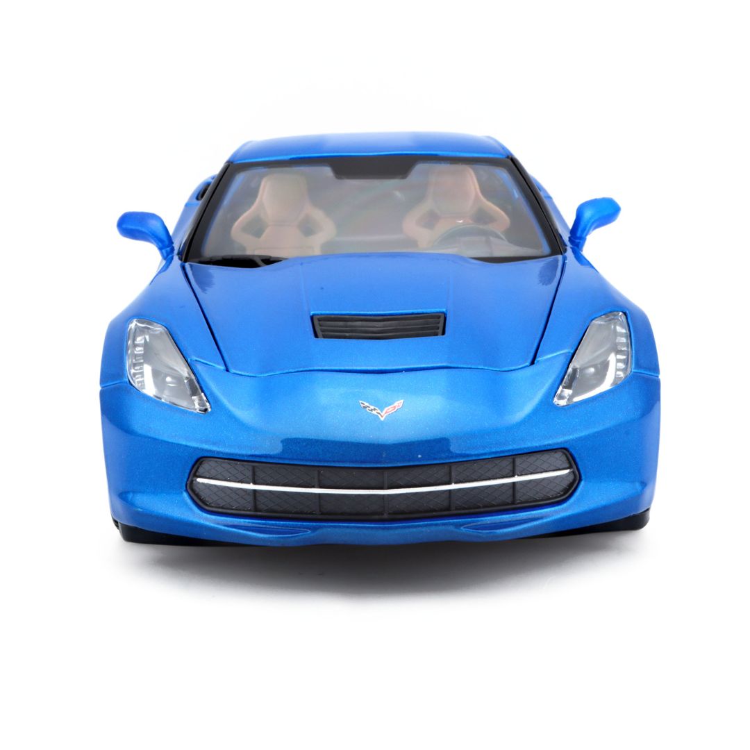 31677 Bburago Maisto - Corvette Stingray Z51, blu - Scala 1:18