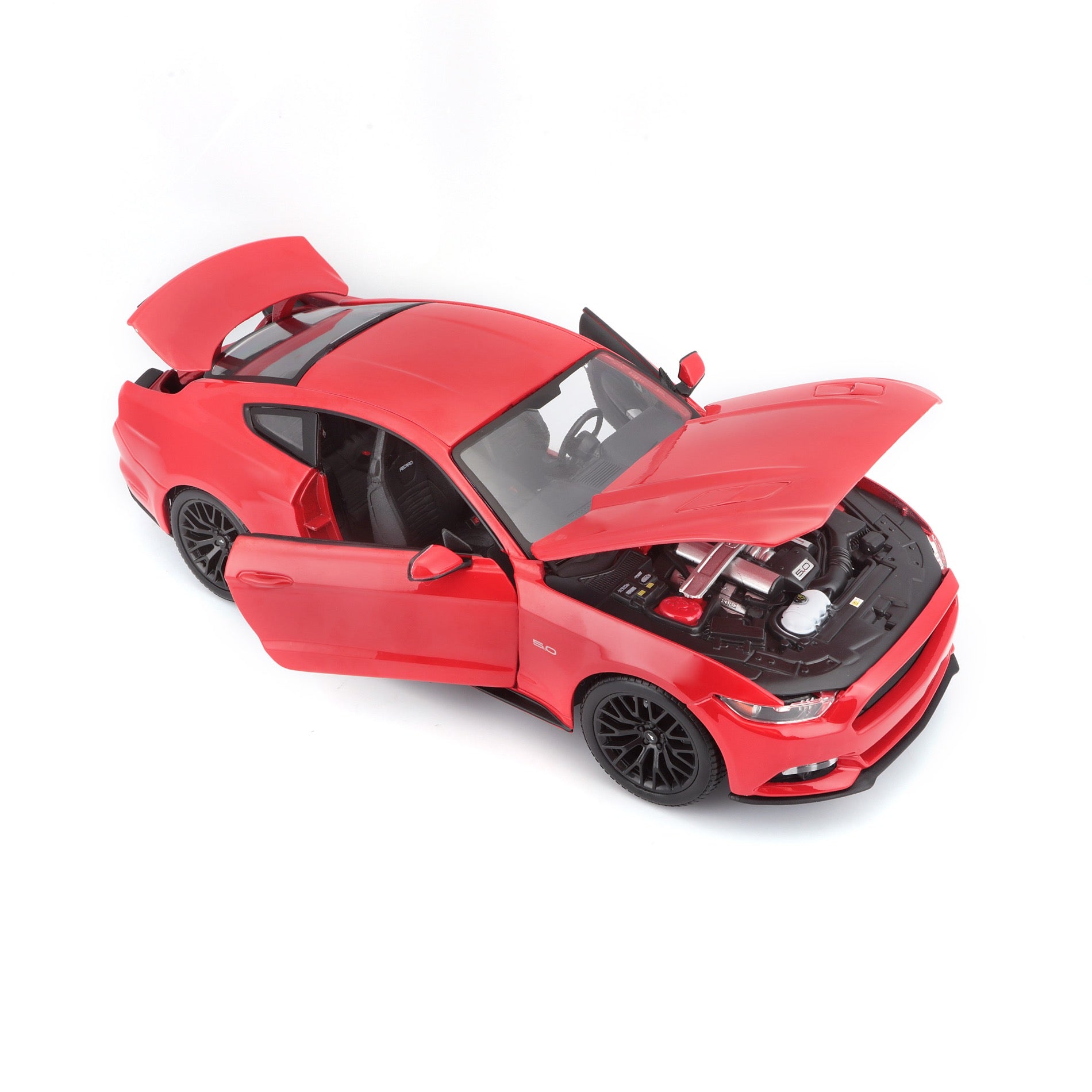 10-31197 RD Bburago Maisto 1:18 - 2015 Ford Mustang GT Rossa