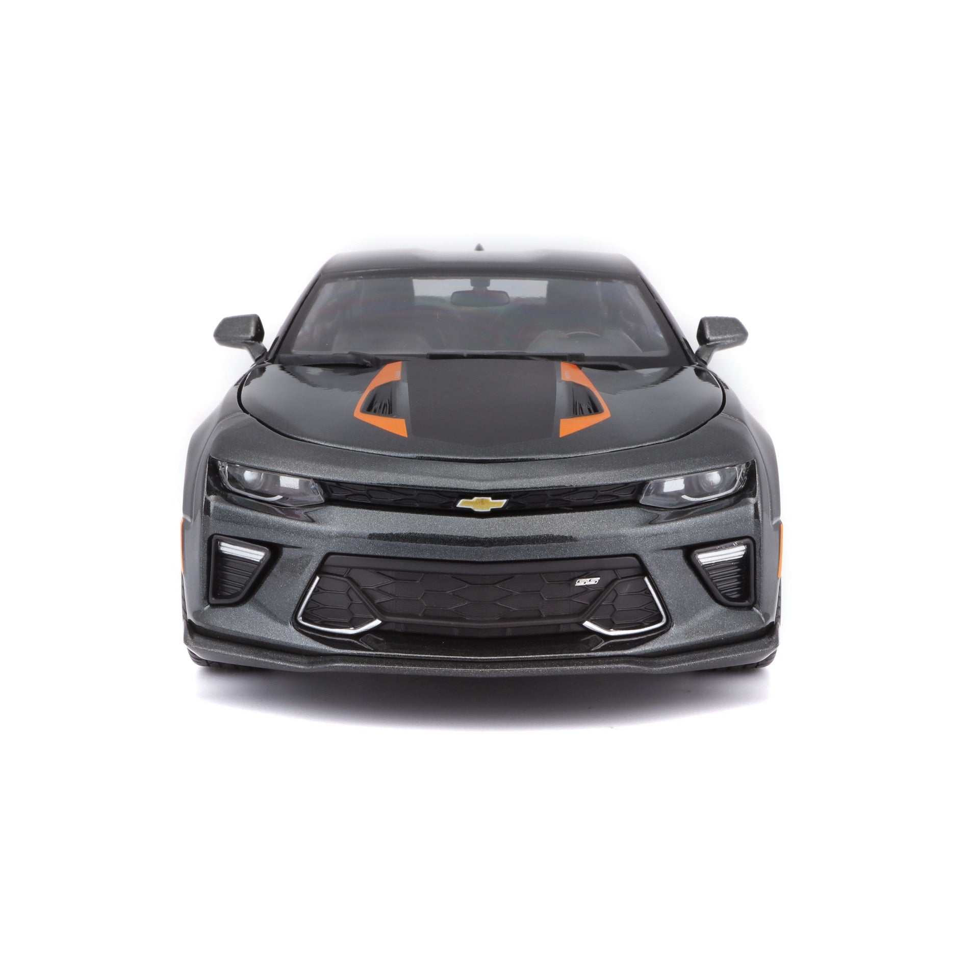 31385 - Bburago Maisto 1:18 - 2017 Chevrolet Camaro 50th Anniversary Grigio Met.